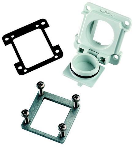 【J00029A0040】 STX V6 bulkhead w. mounting set for AMJ module/coupler