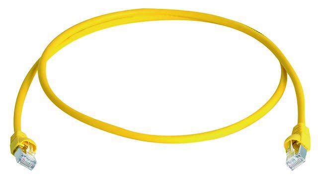 【L00000A0085】 S/FTP patch cord Cat.6A 1.0m yellow